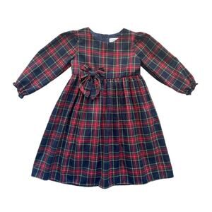 Popatu | Dresses | Popatu Holiday Plaid Bow Dress Size 6 | Poshmark
